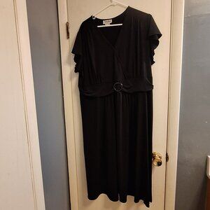 periwinkle black dress 22w